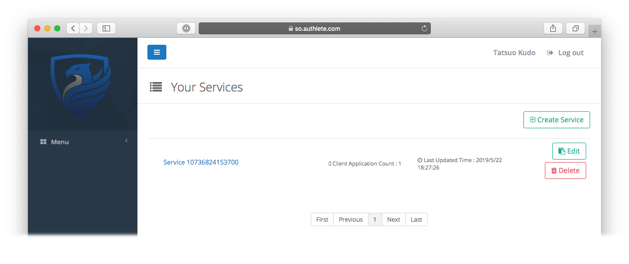 Service Owner console