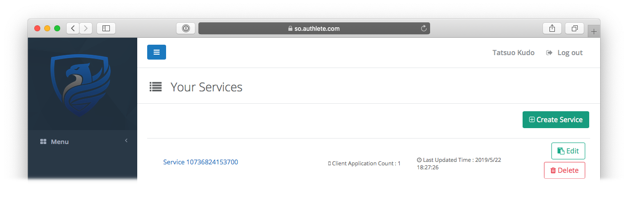 Create service