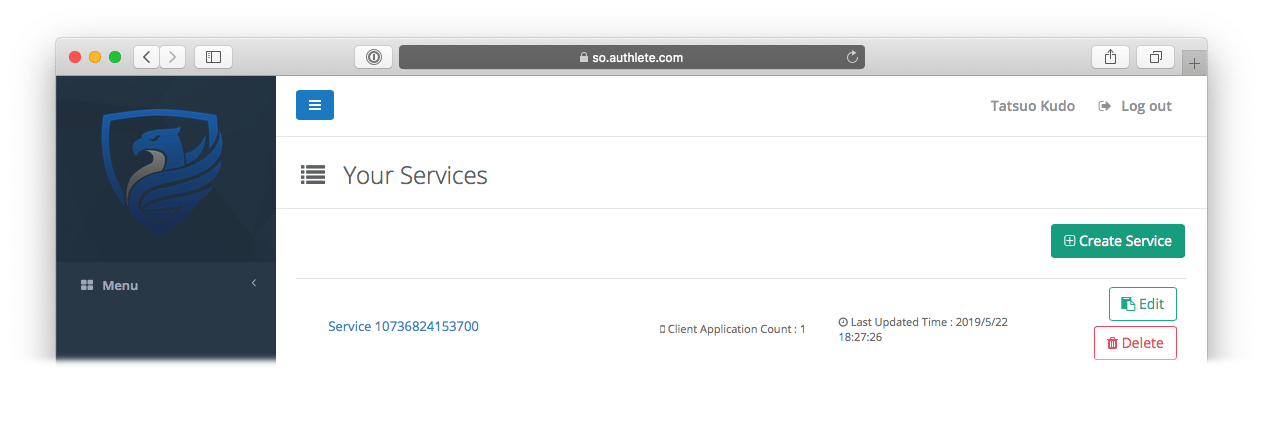 Create service