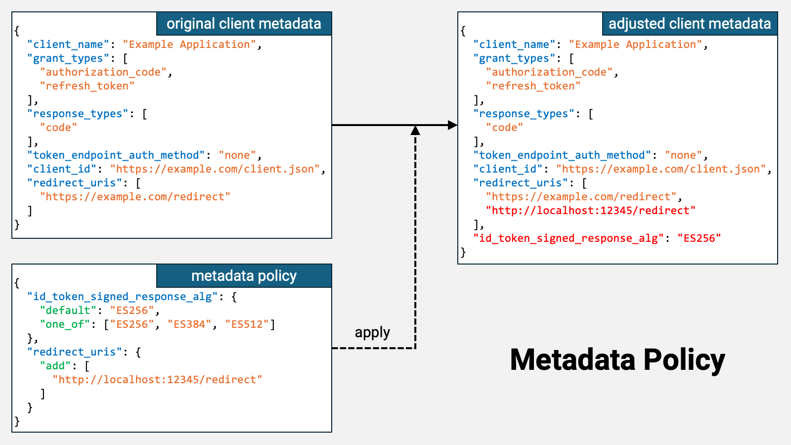 Metadata Policy