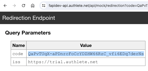 Demo Mdoc Redirection Endpoint