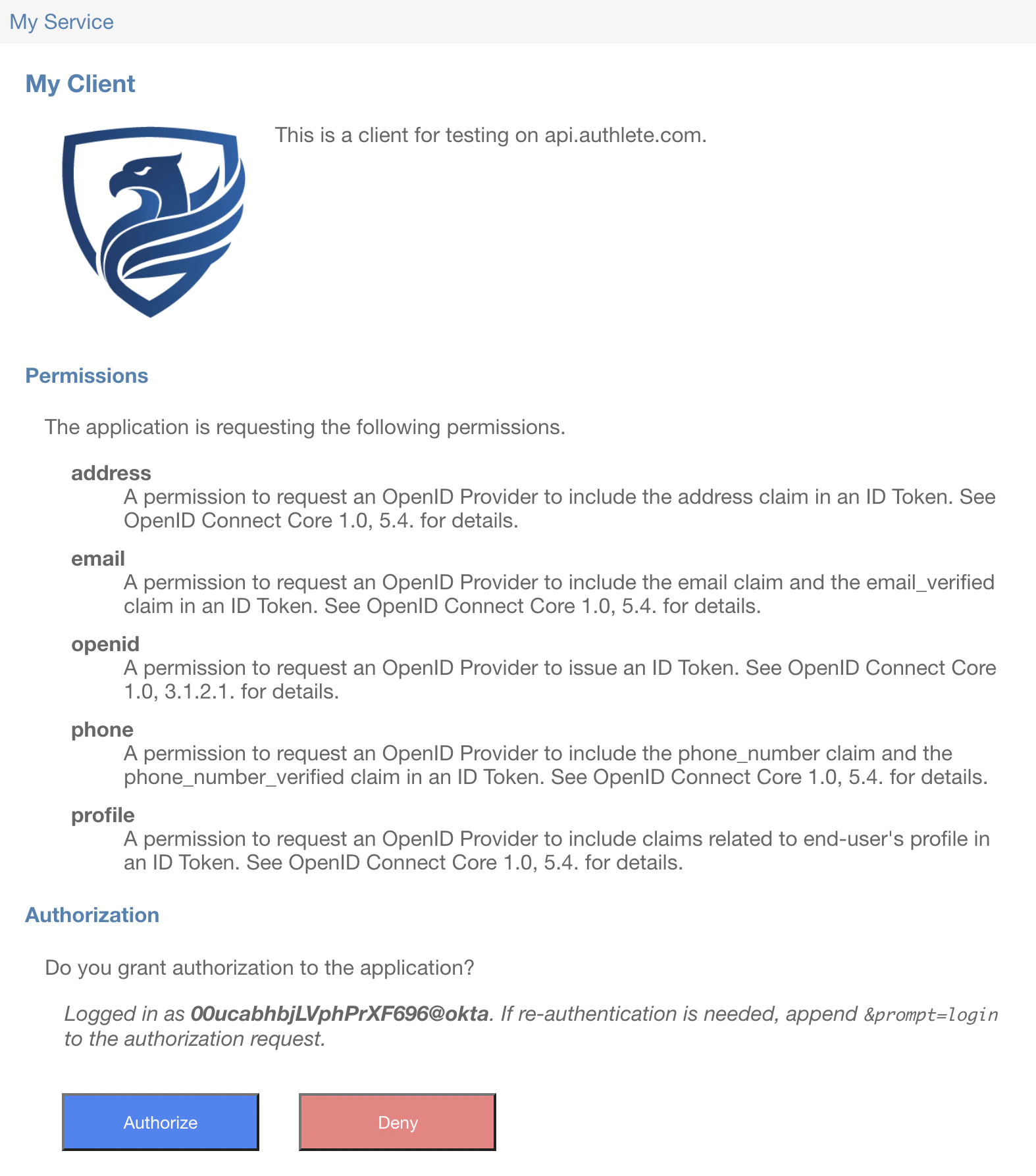 Authorization Page 3