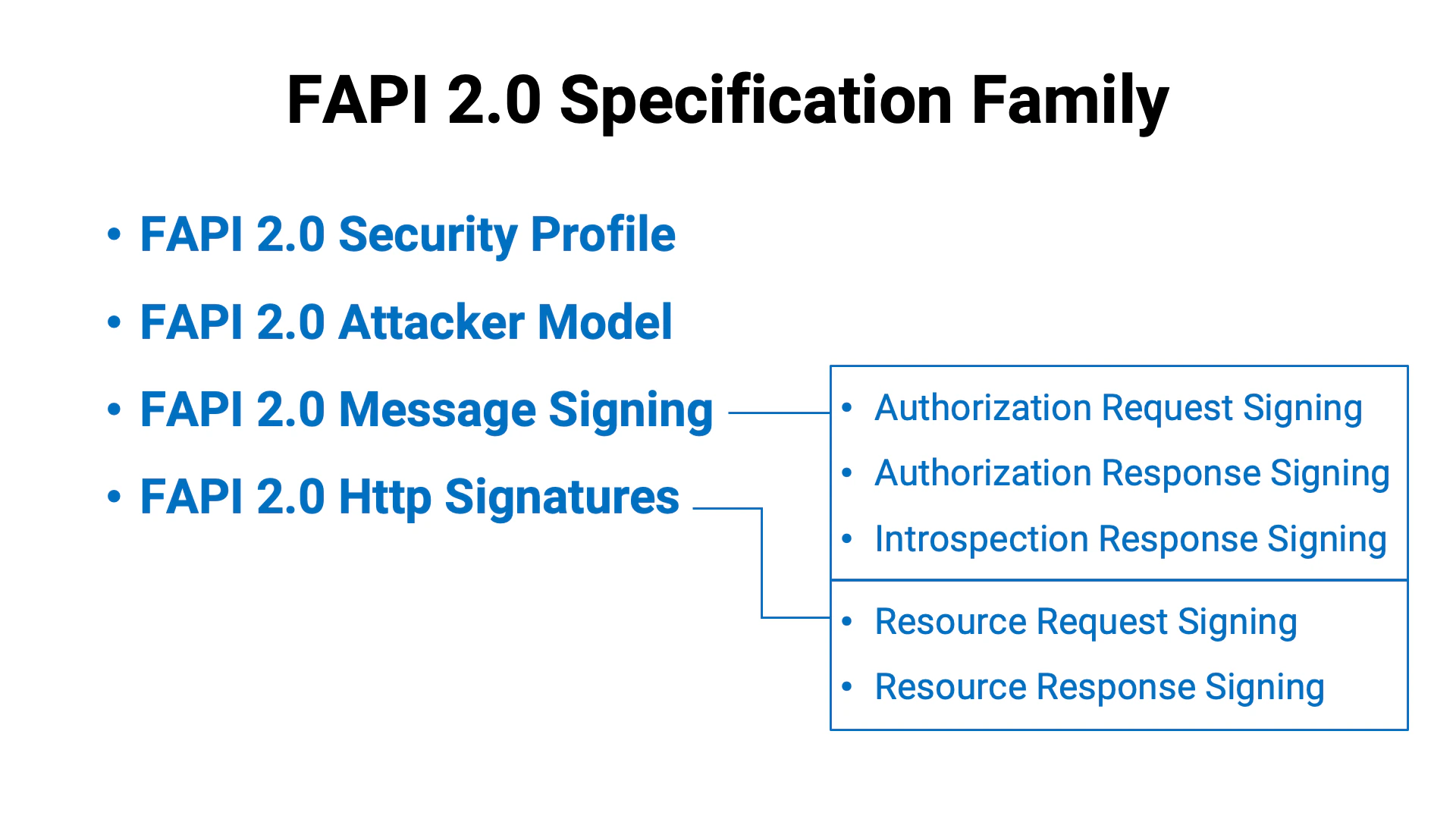 Fapi2 Specification Family