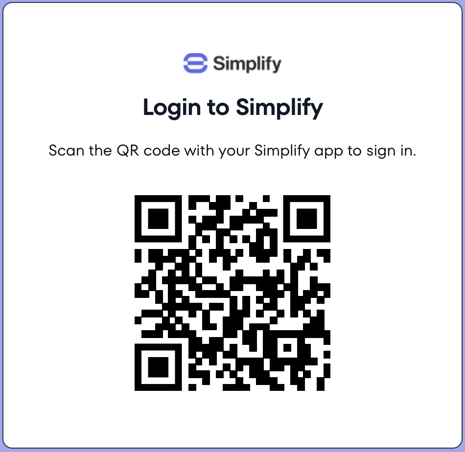 QR Code Authentication