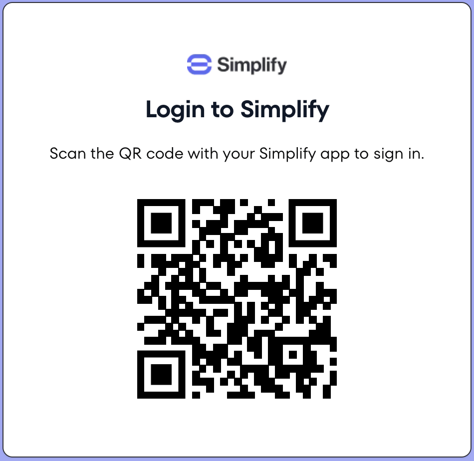 Auth Signal QR code verification - Authsignal