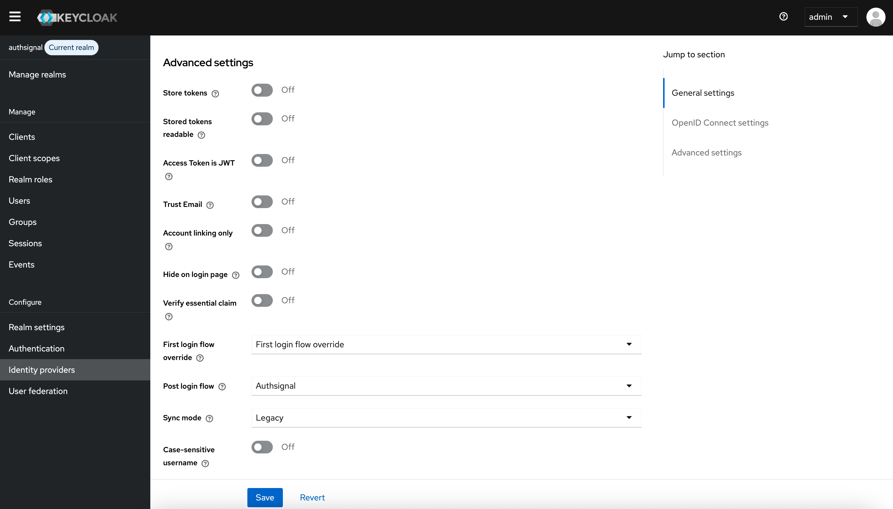 Set Post login flow