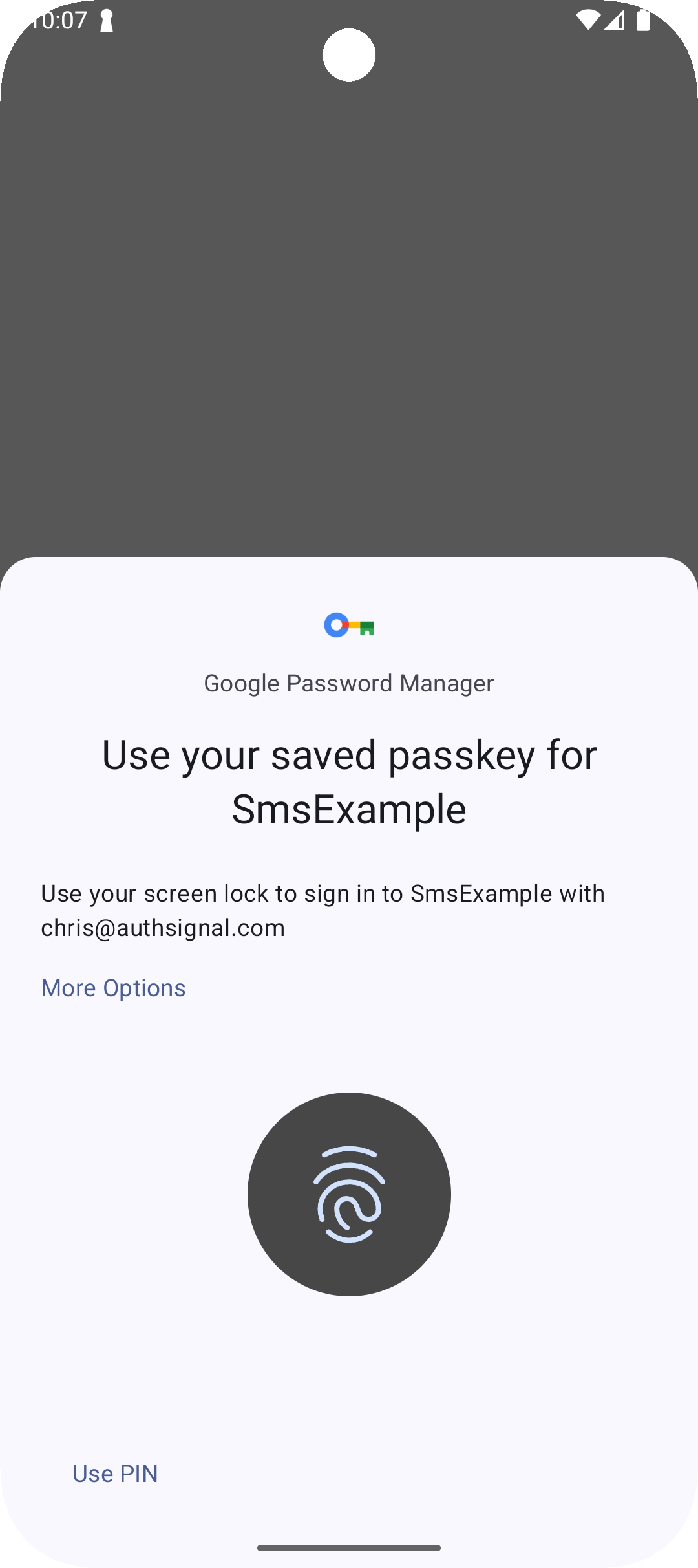 Passkeys on Android