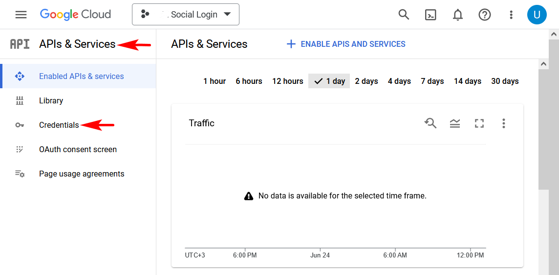 Google Credentials