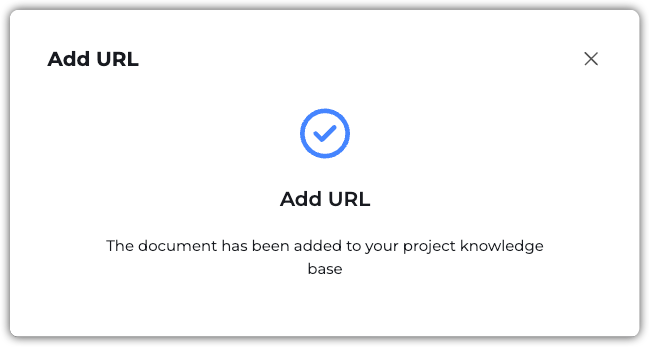 Confirmation Message