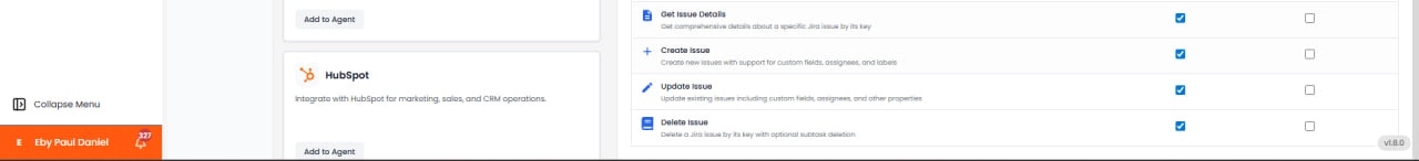 Jira Get Issue Details, Create Issue, Update Issue, and Delete Issue tools