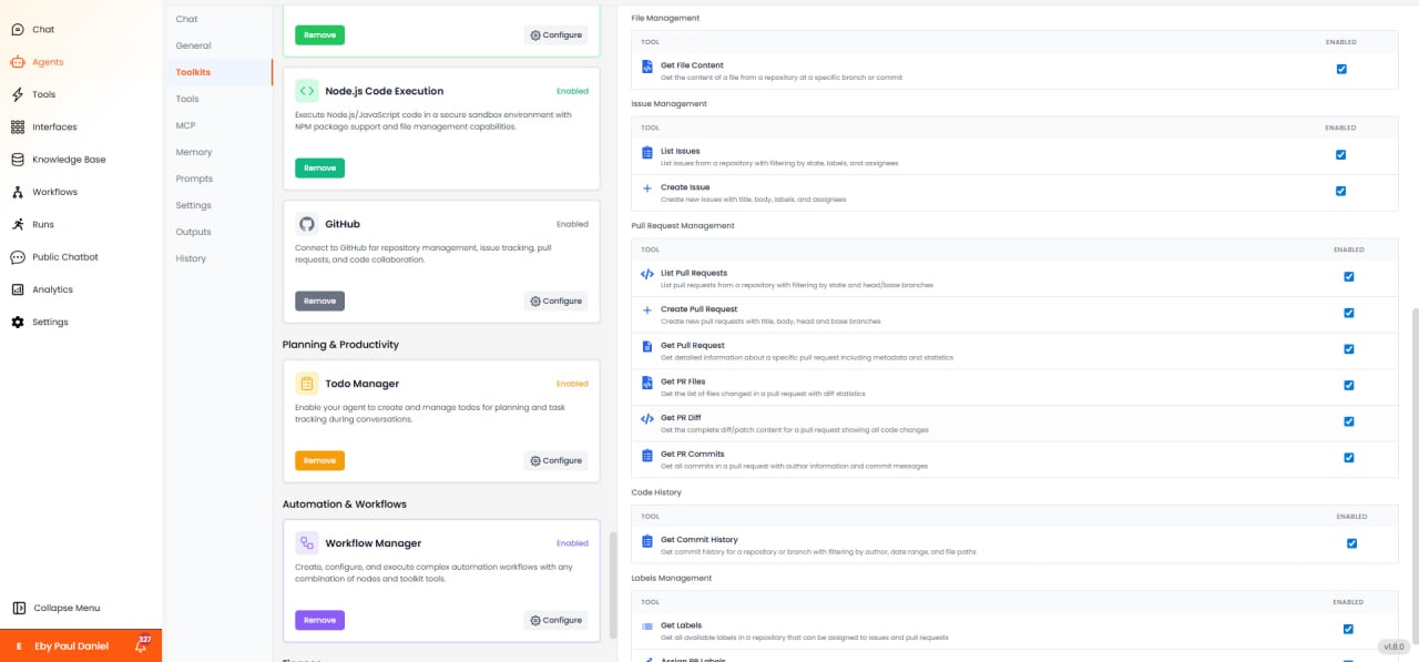 GitHub File Management, Issue Management, and Pull Request tools