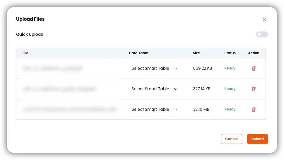 Multiple Files Upload