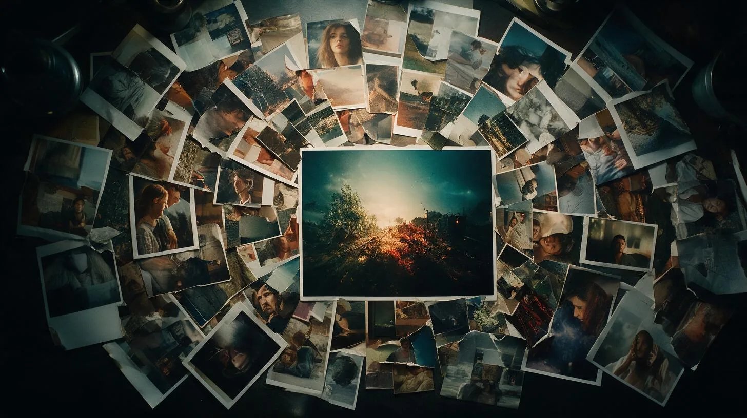 Reference images converging into one unified graded frame
