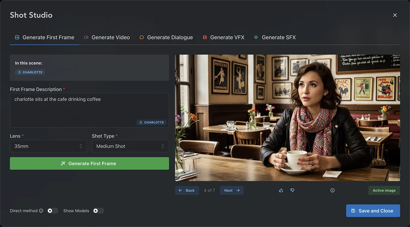 Shot Studio overview