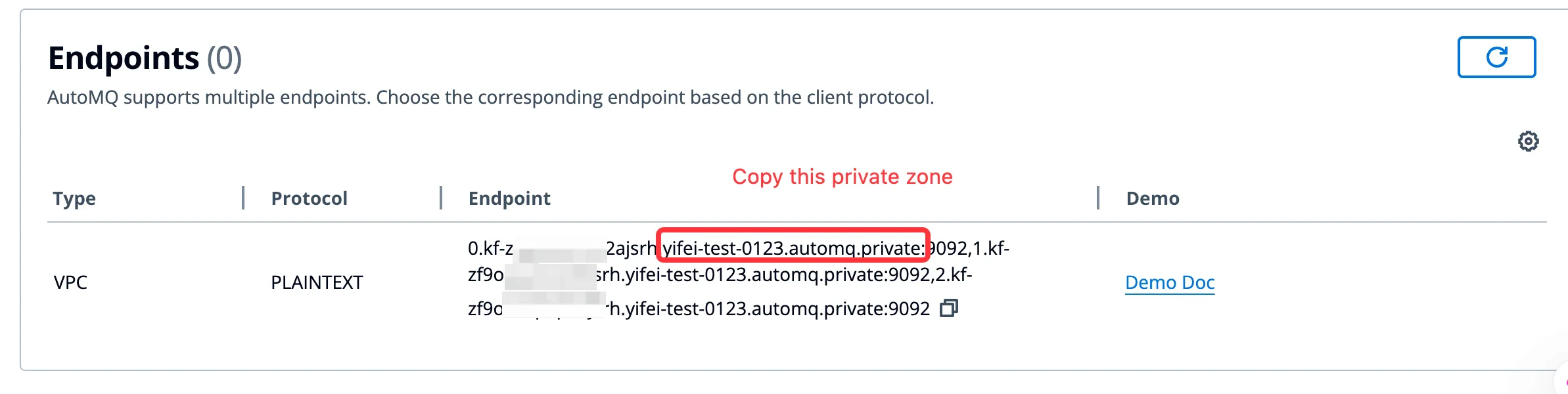 进入 Zone 详情页,即可查看复制 Hosted Zone Id。