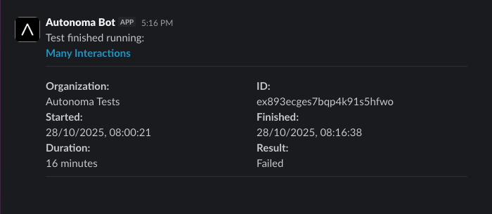 Slack integration icon