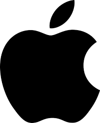 Apple logo template