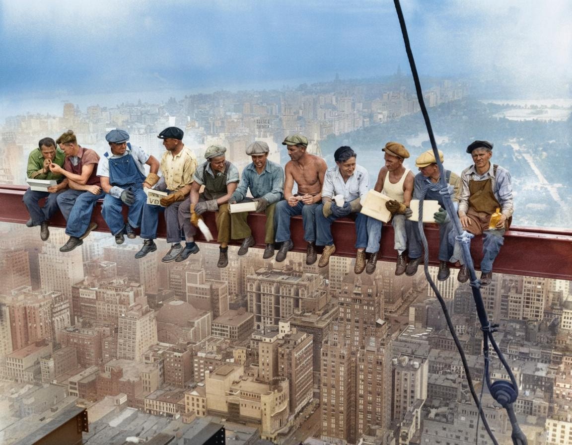 Colorized image with realistic colors