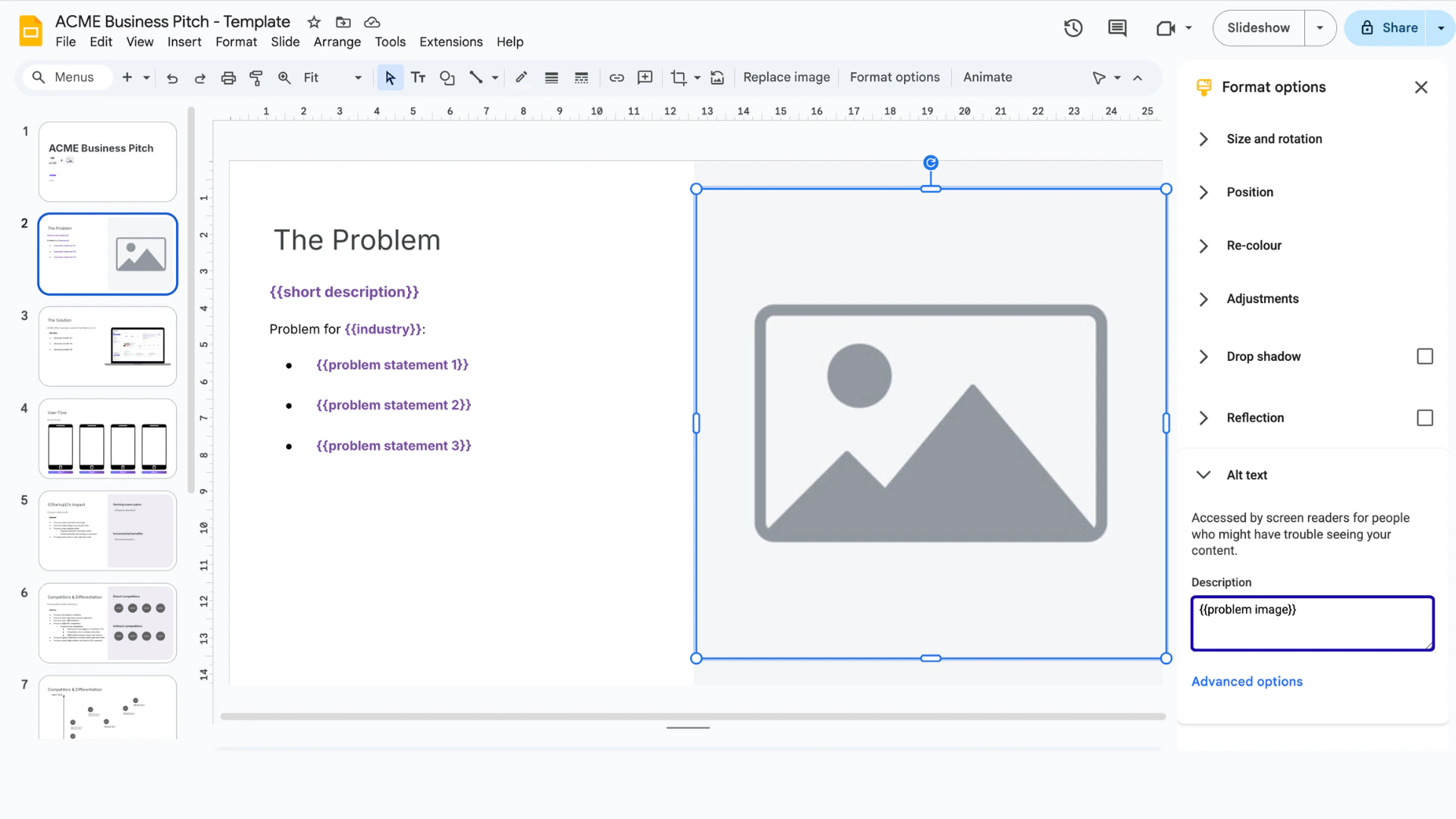 Step 3 - Adding the placeholder for media files