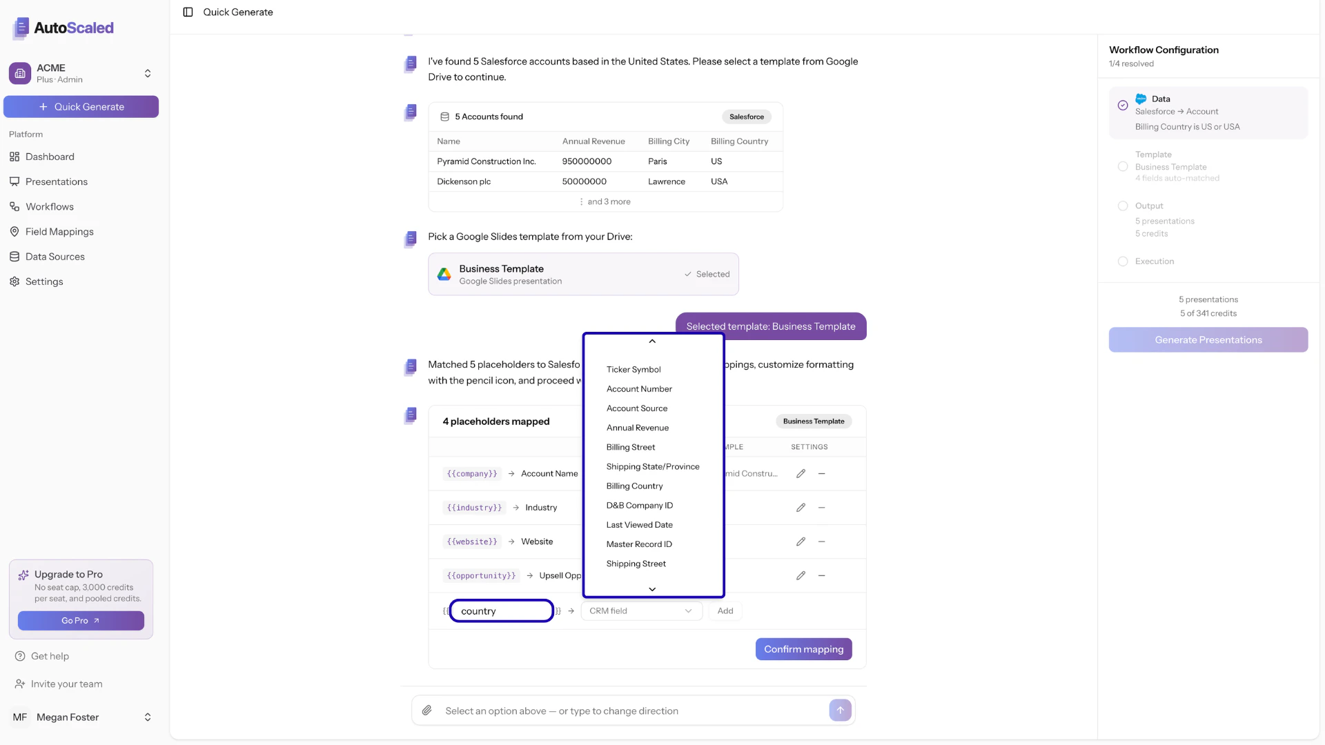 Adding placeholder mappings in AutoScaled
