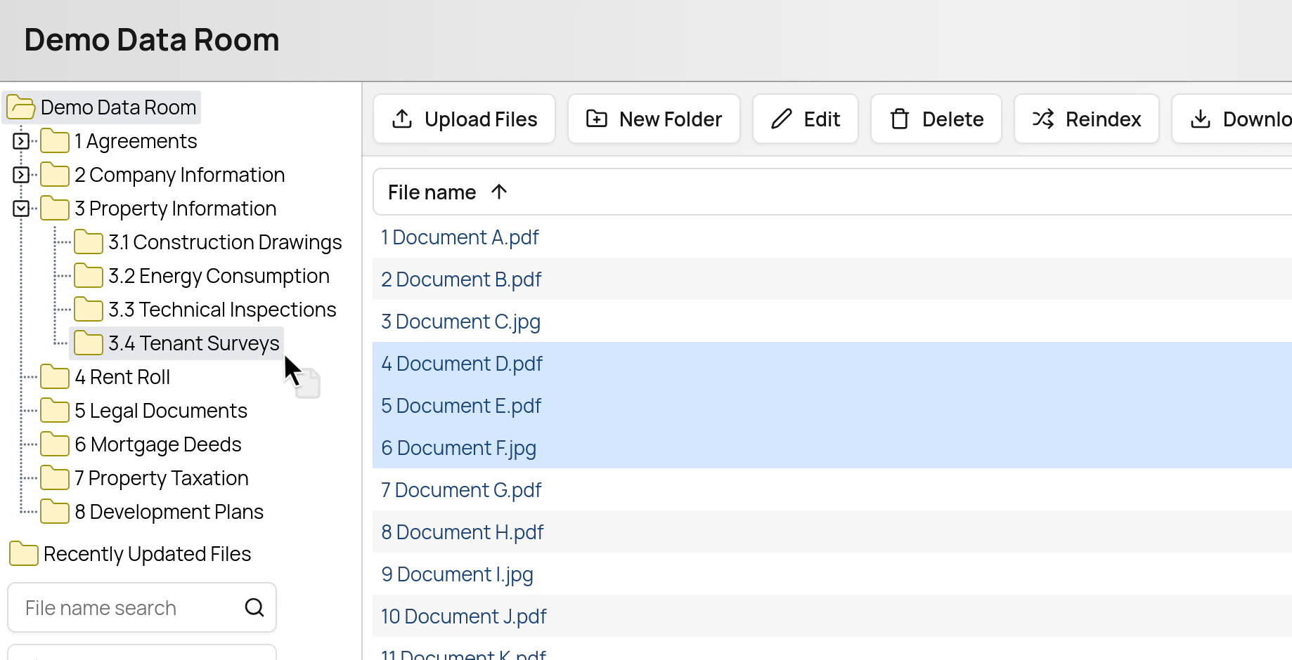 Moving multiple files