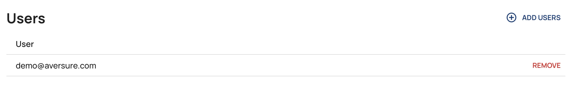 Removing users from a data room