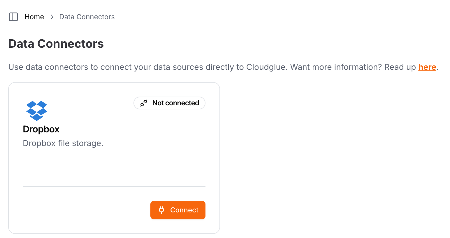 Dropbox Connector Architecture