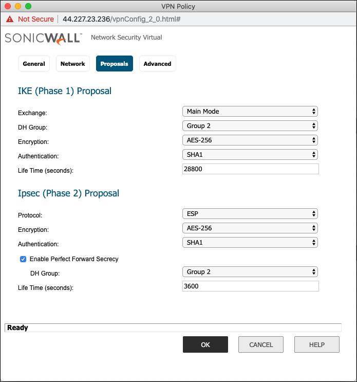 Advanced VPN Settings