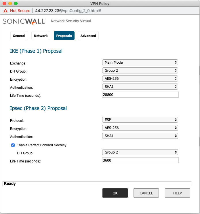 Advanced VPN Settings