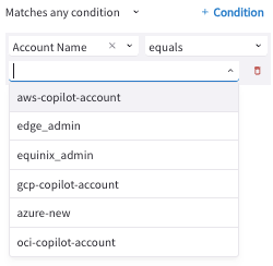 image of the condition fields