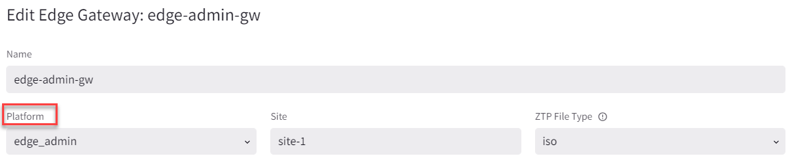 Edge Equinix Gateway Migration Step 2