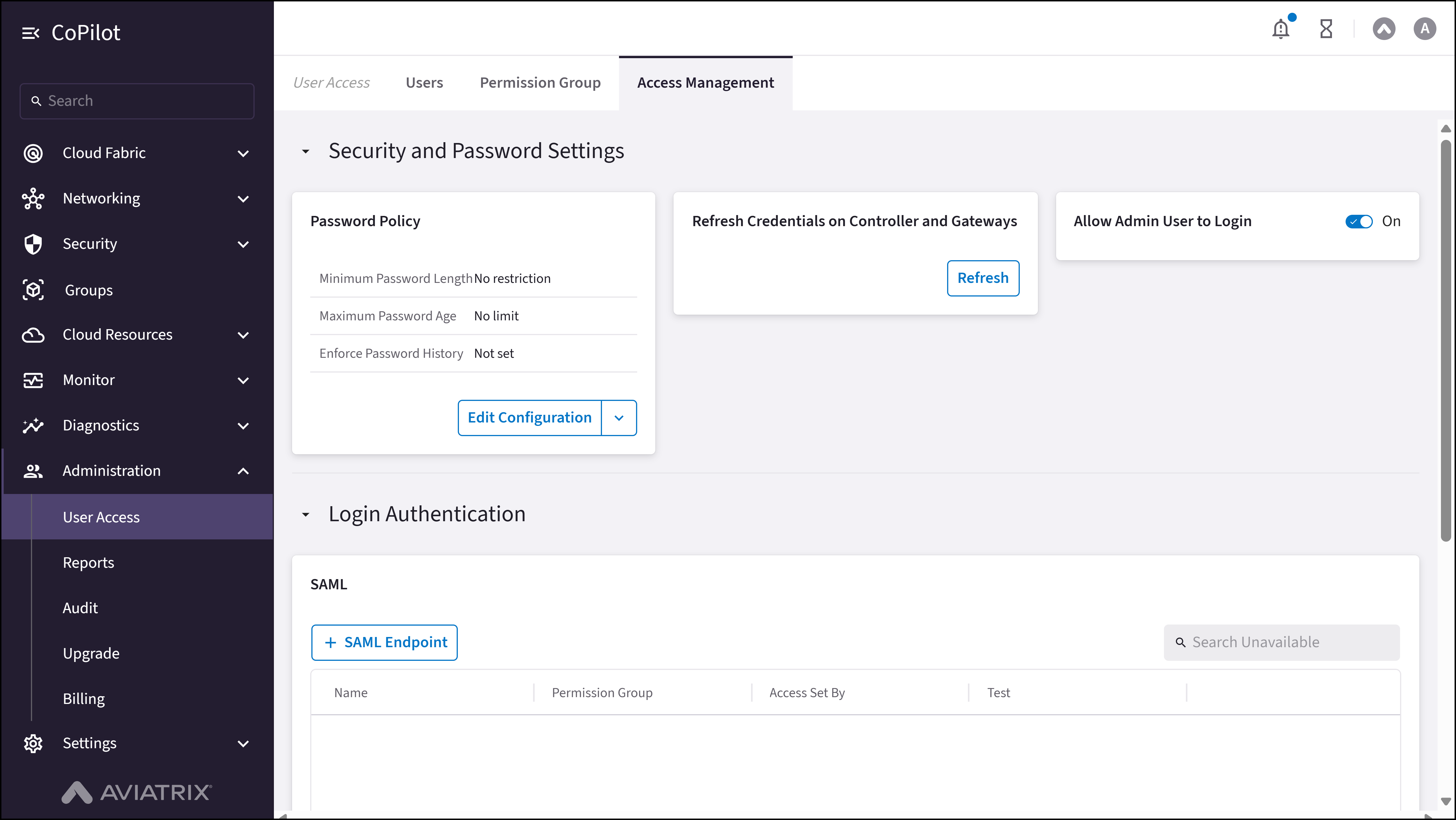 User Access: Access Management