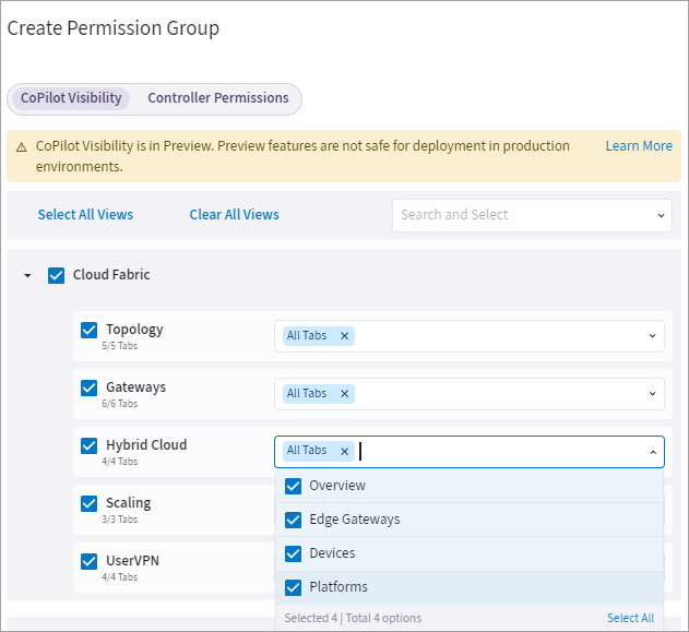 Edge RBAC Configuration