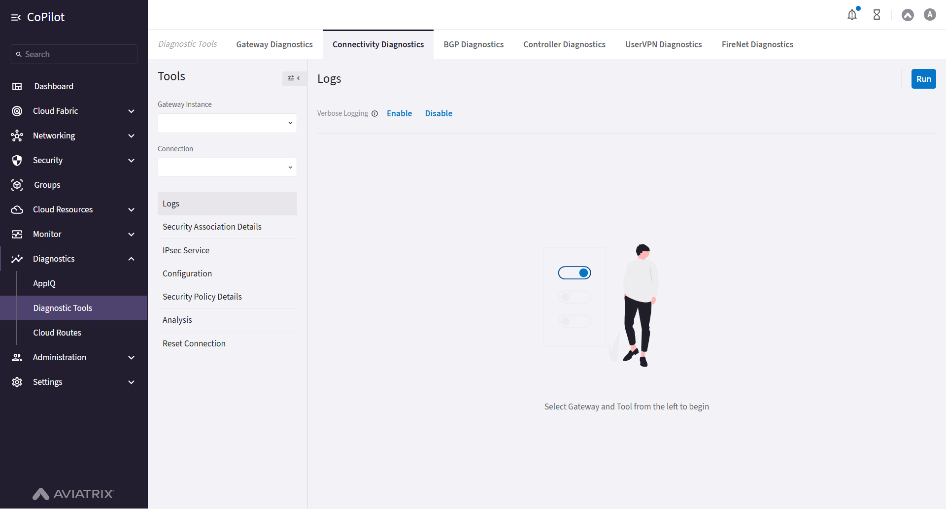 Connectivity Diagnostics