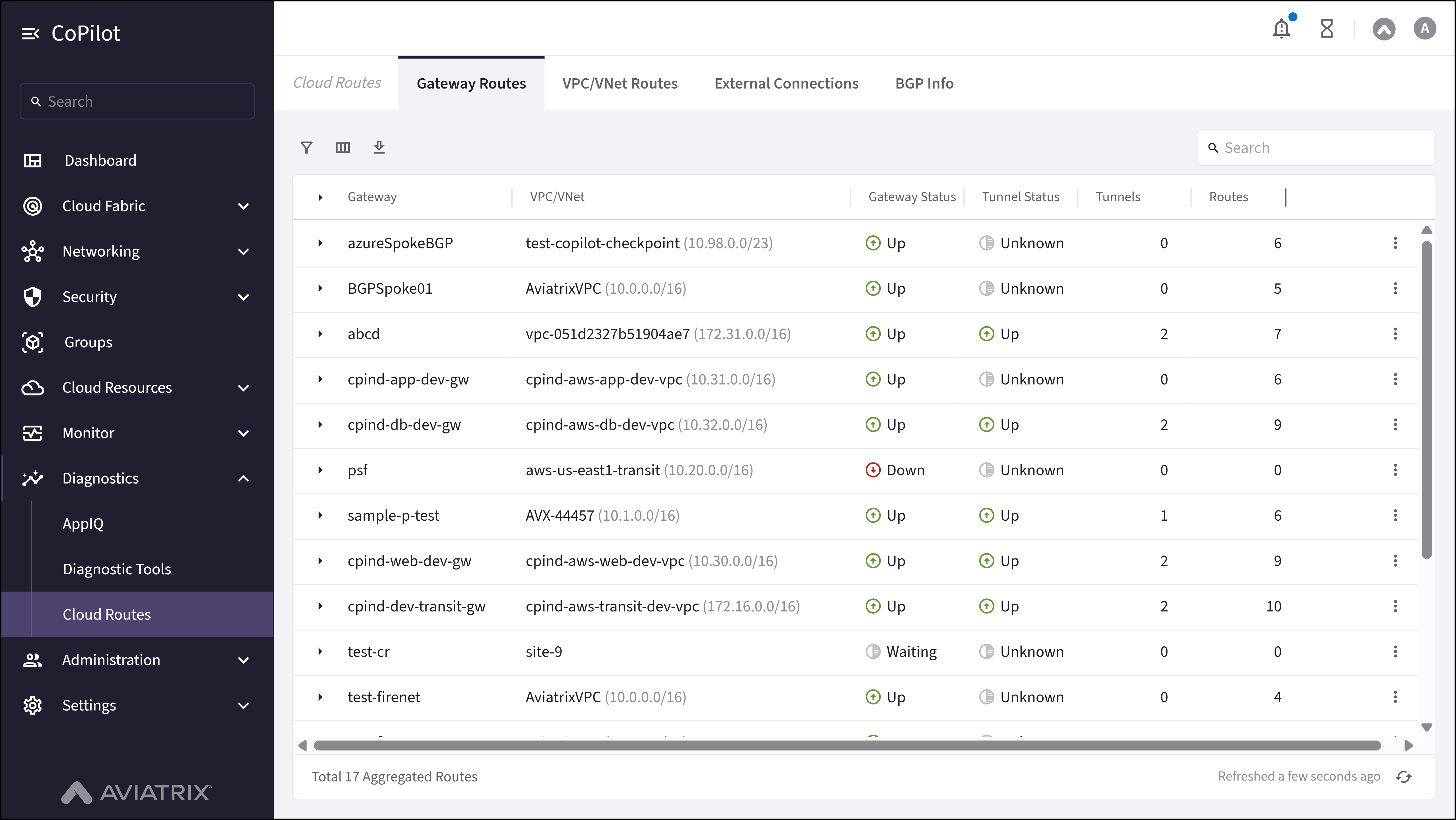 Cloud Routes: Gateway Routes