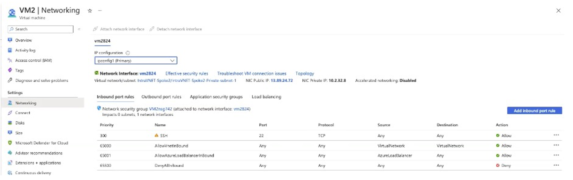 Azure subnet NSG created by Aviatrix before DCF rules are added