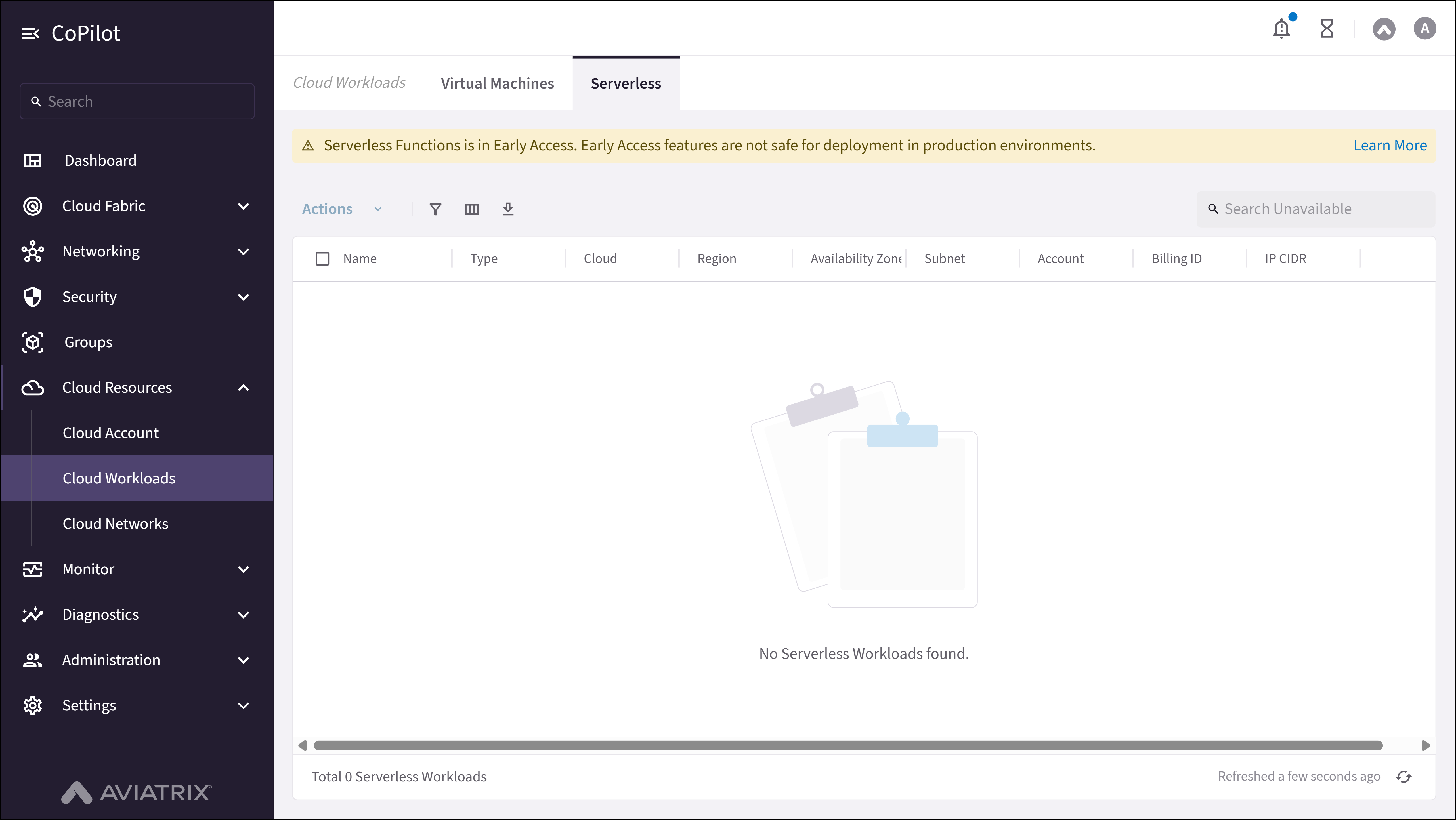 Cloud Workloads: Serverless