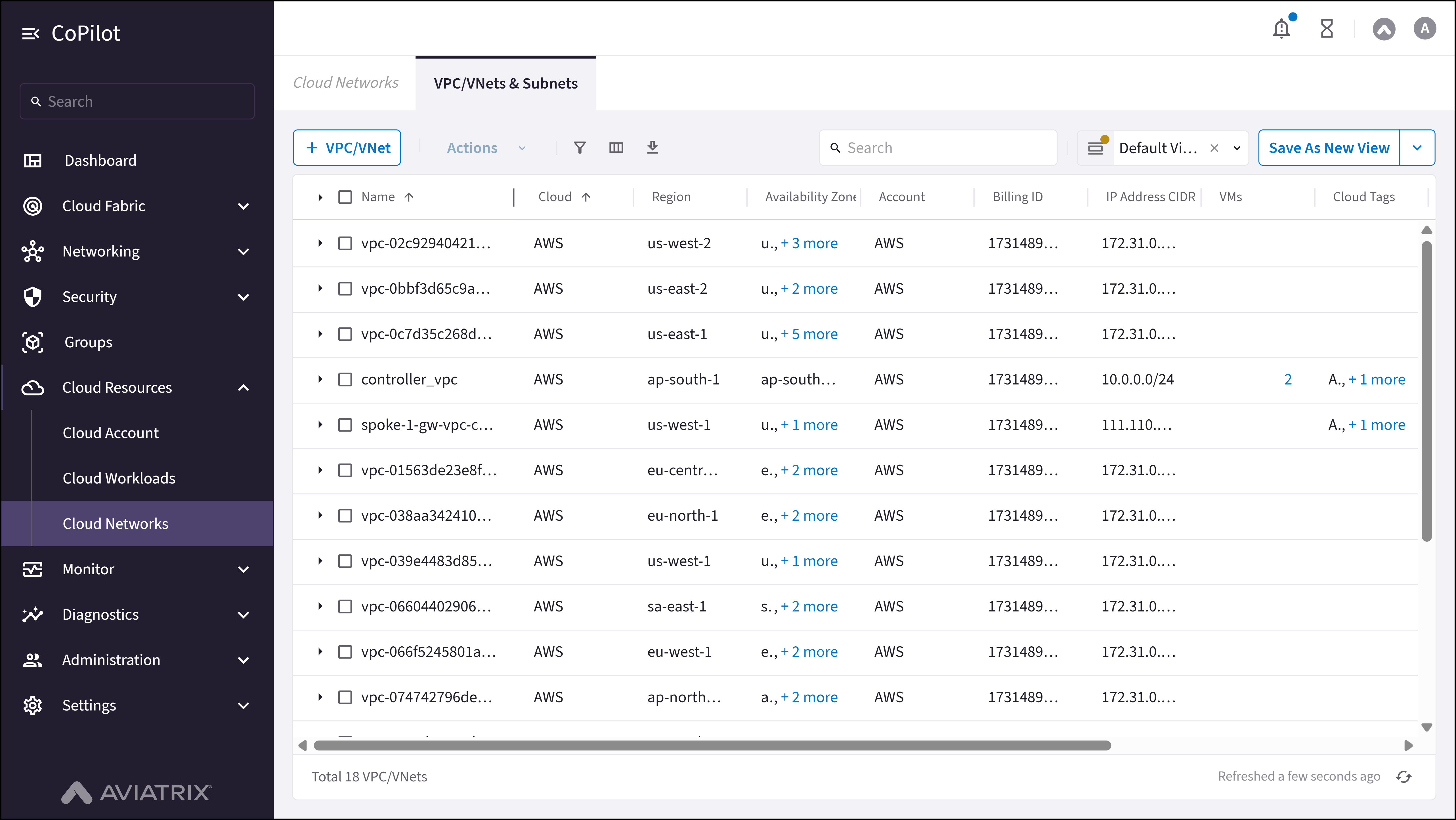 Cloud Networks: VPC/VNets & Subnets