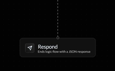 Respond action block