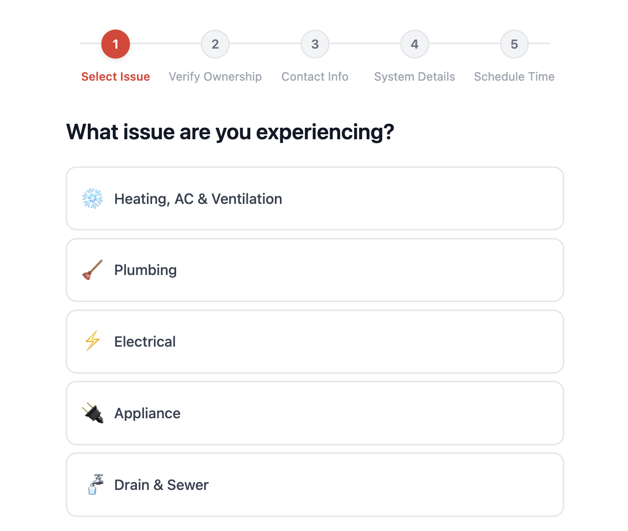 Simple Scheduler service selection