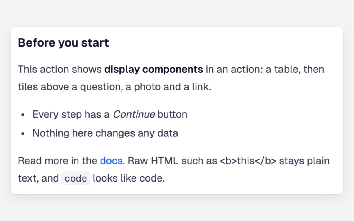 display-markdown