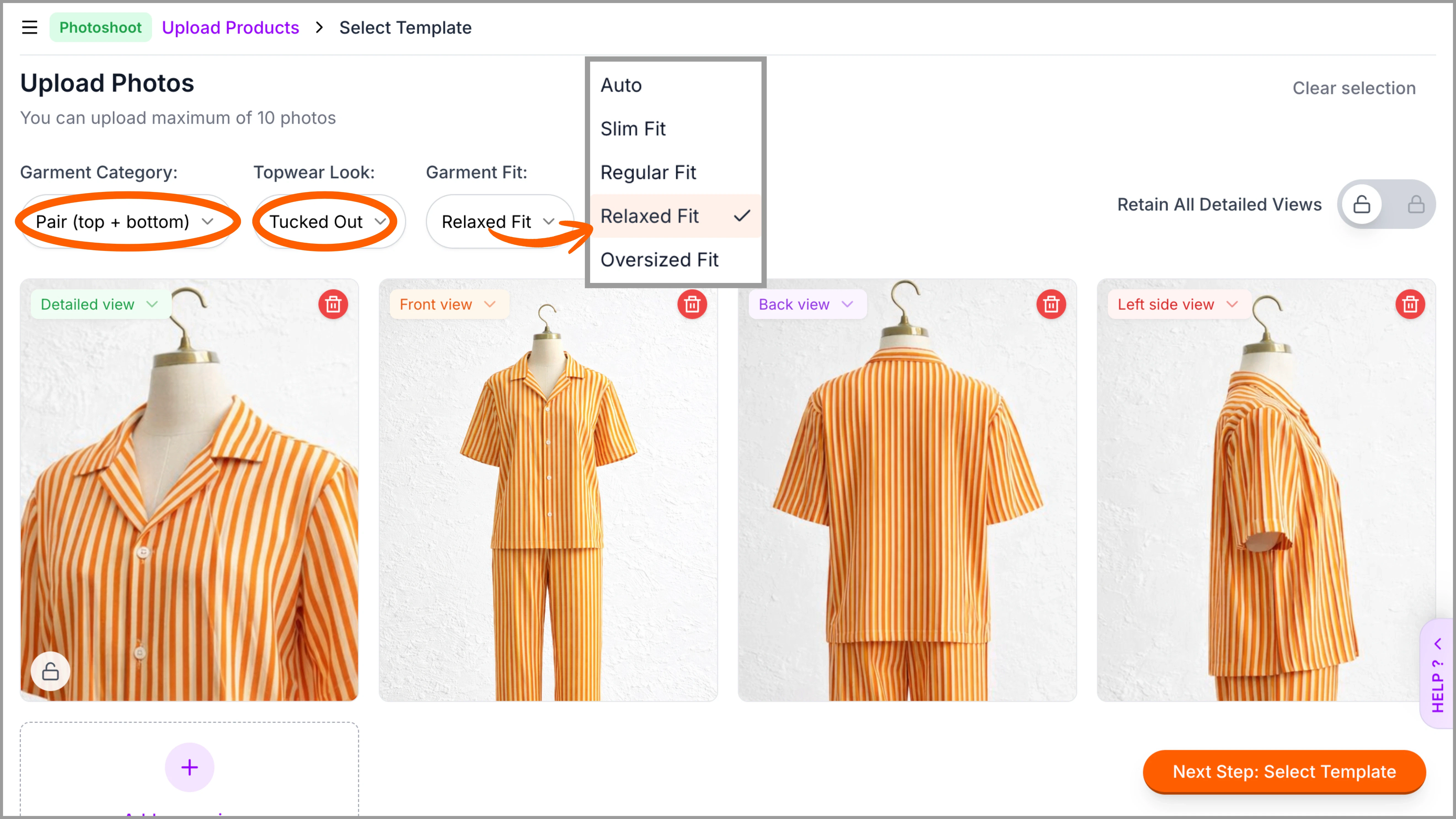 Top and bottom set examples