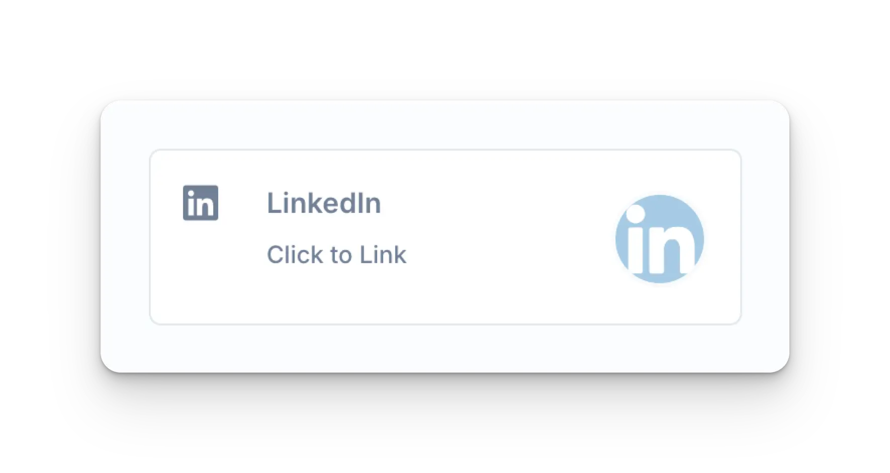 LinkedIn Click to Link