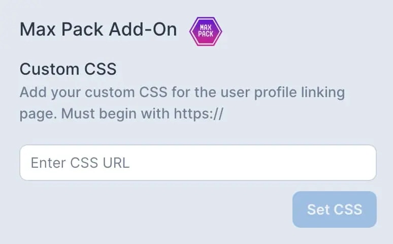 Customize CSS