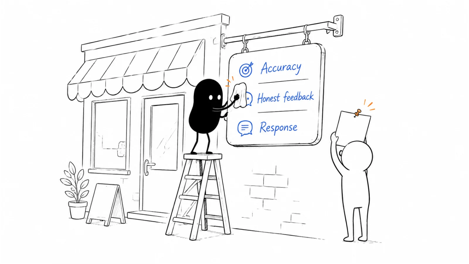 Keep the listing accurate; Ask for honest feedback; Respond and learn