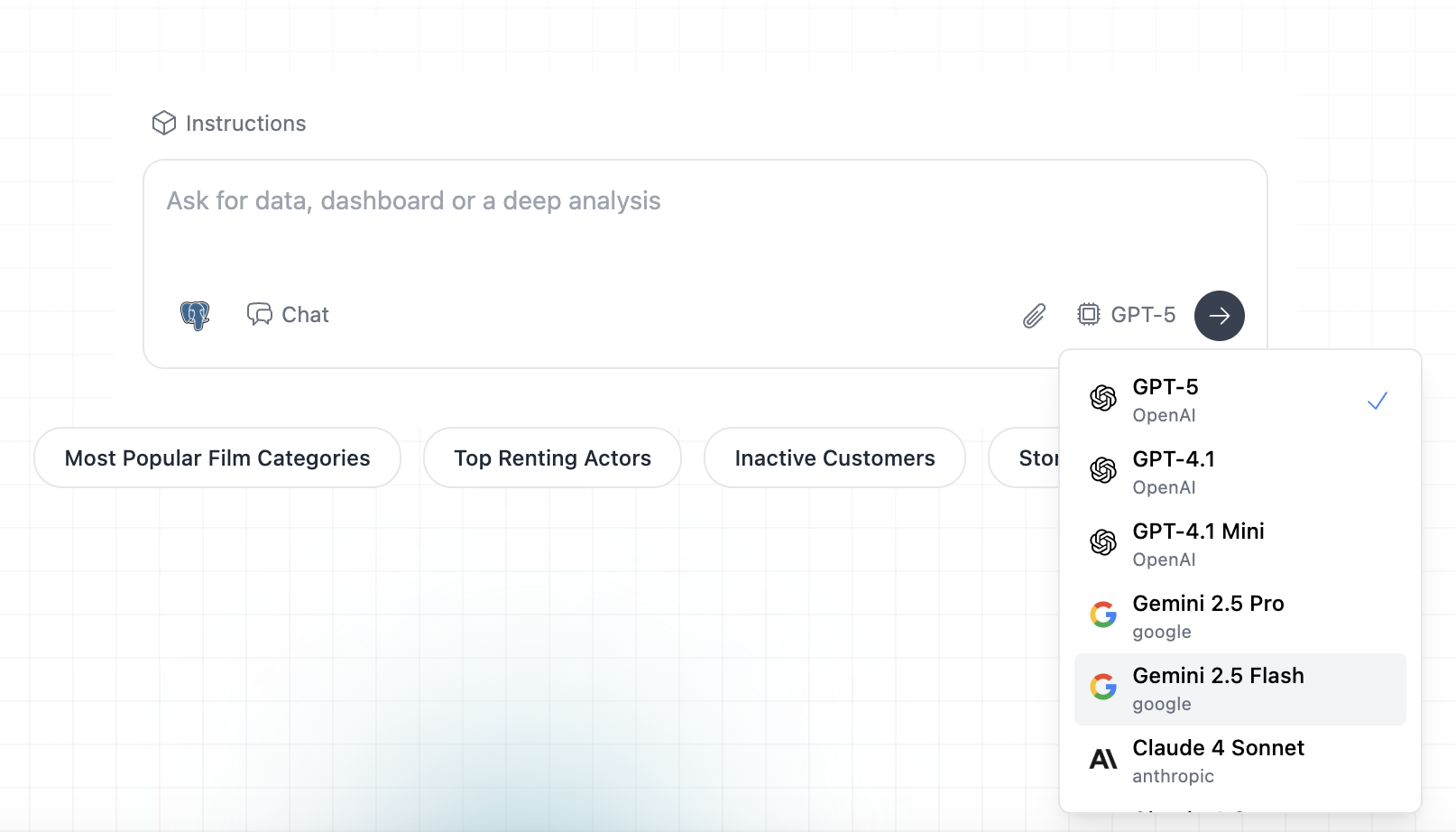 Customize prompt LLM