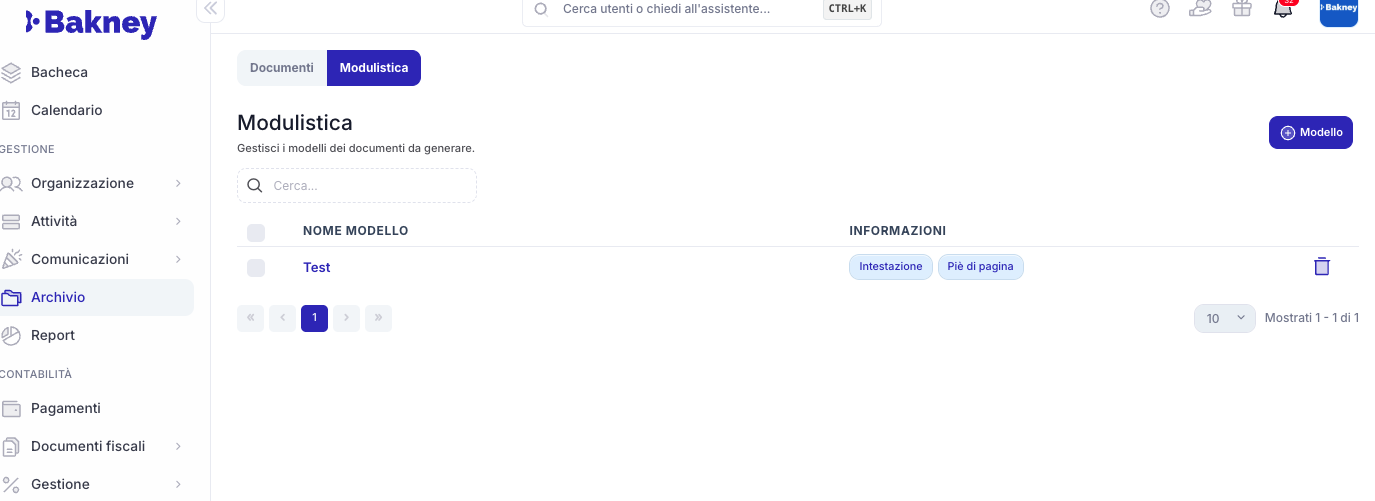 Creare un modulo completamente personalizzato