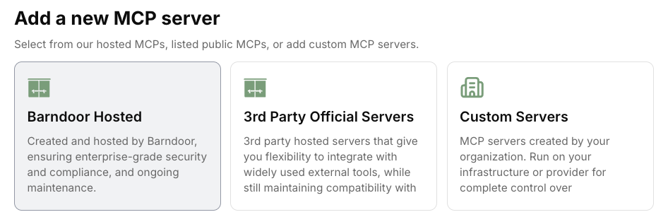 Add MCP Server