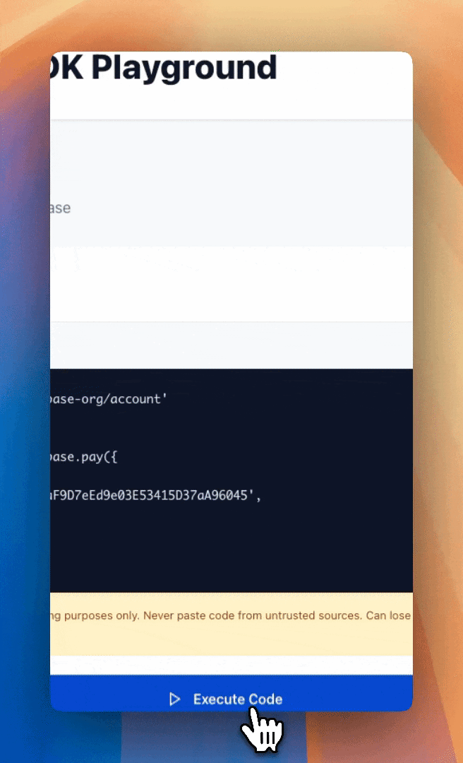 Pay Popup