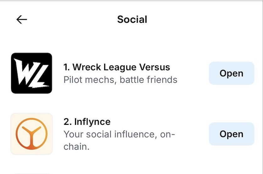 app categories